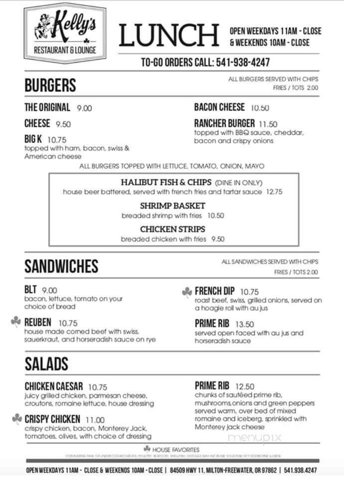 Menu page 2