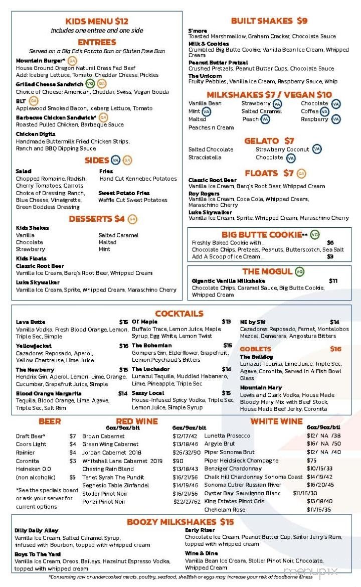 Menu page 2