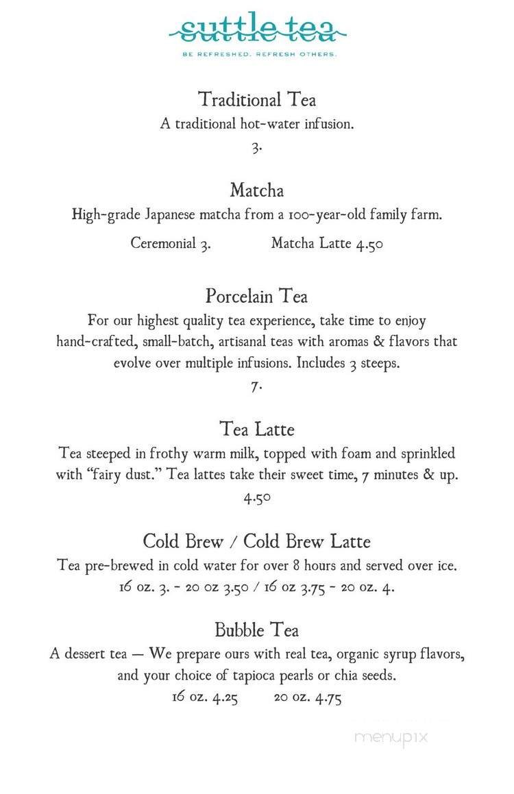 Menu page 1