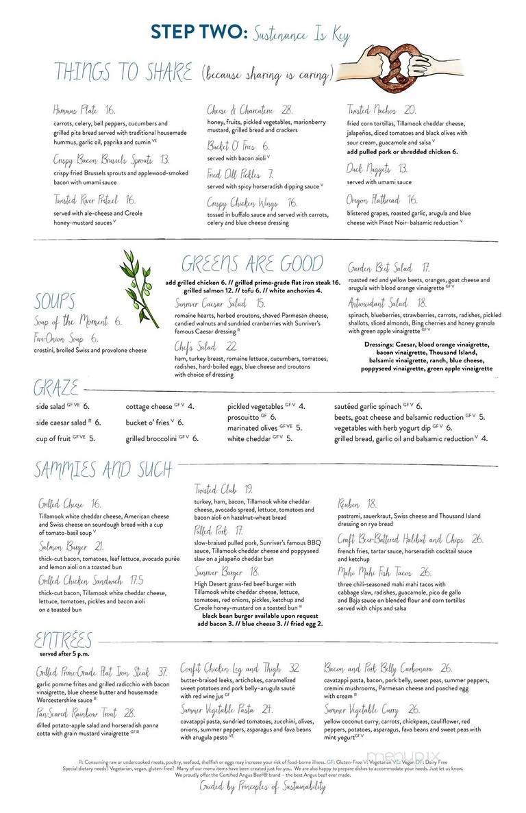 Menu page 2