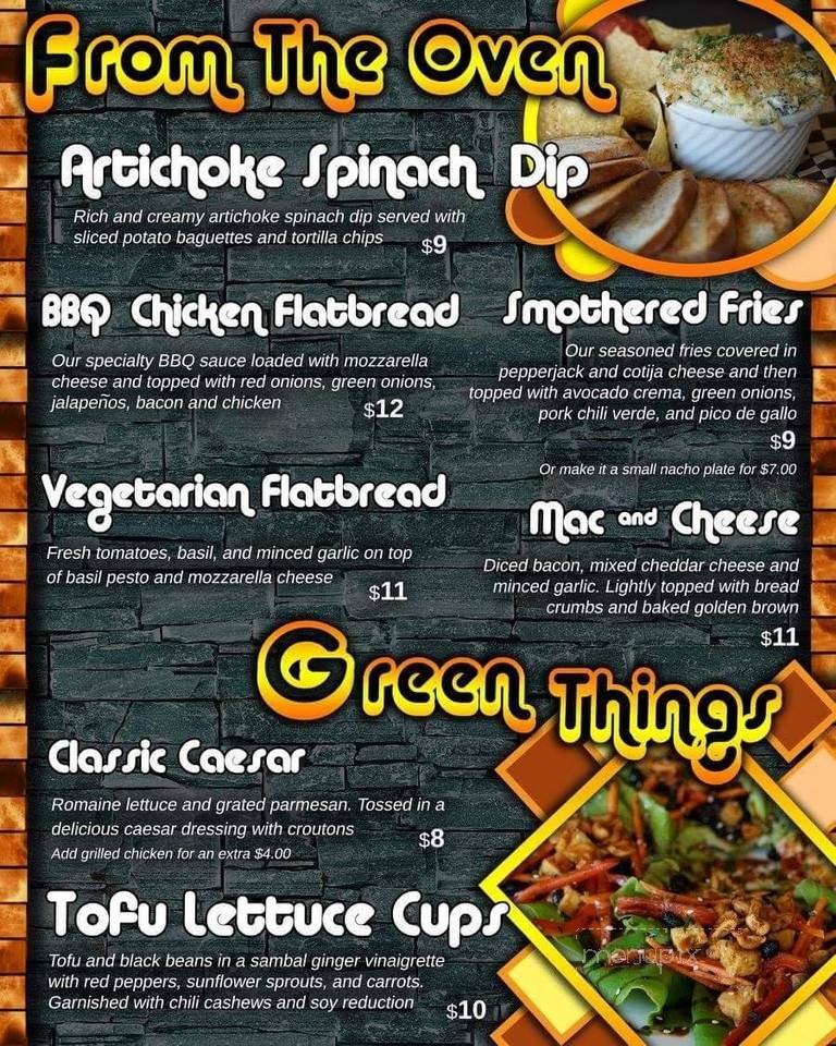 Menu page 1