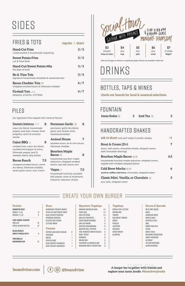 Menu page 2