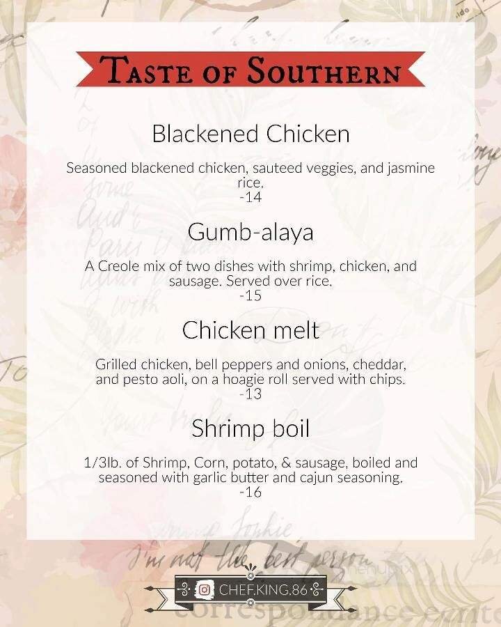 Menu page 2