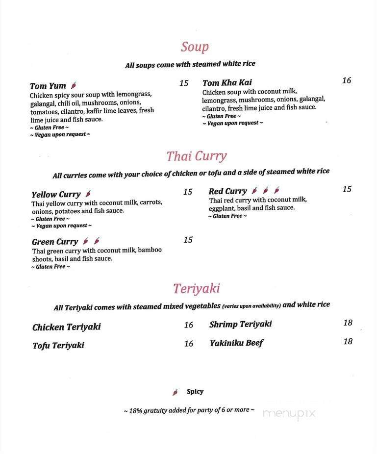 Menu page 2