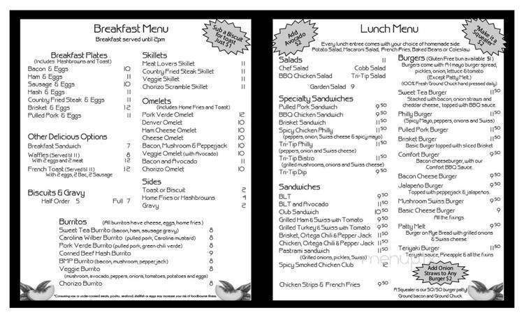 Menu page 2