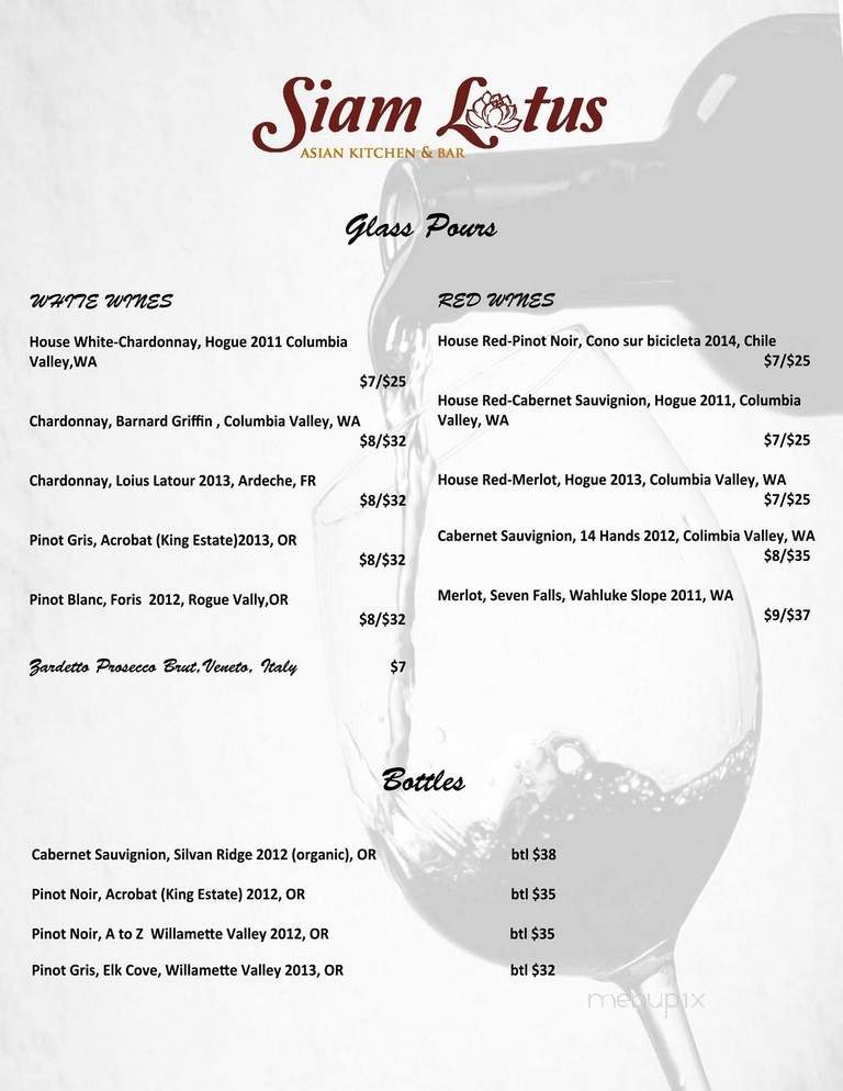 Menu page 2