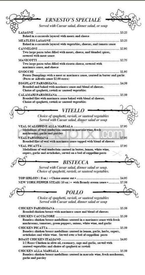 Menu page 2