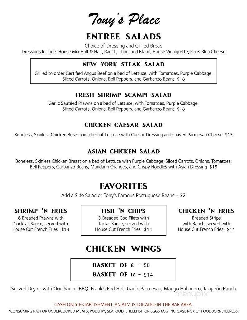 Menu page 2