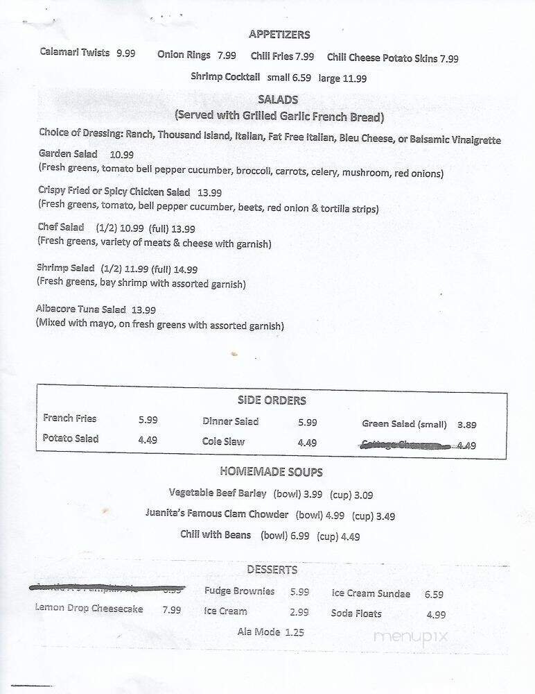 Menu page 3