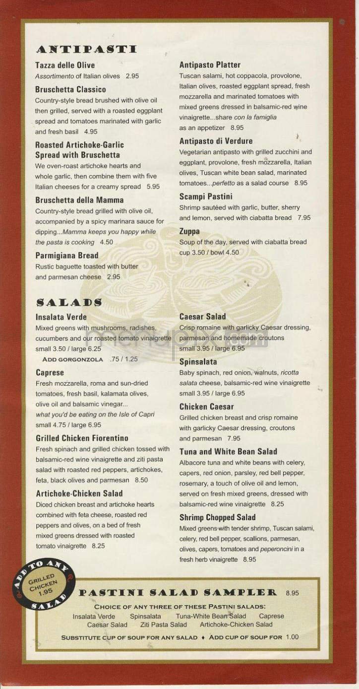Menu page 2