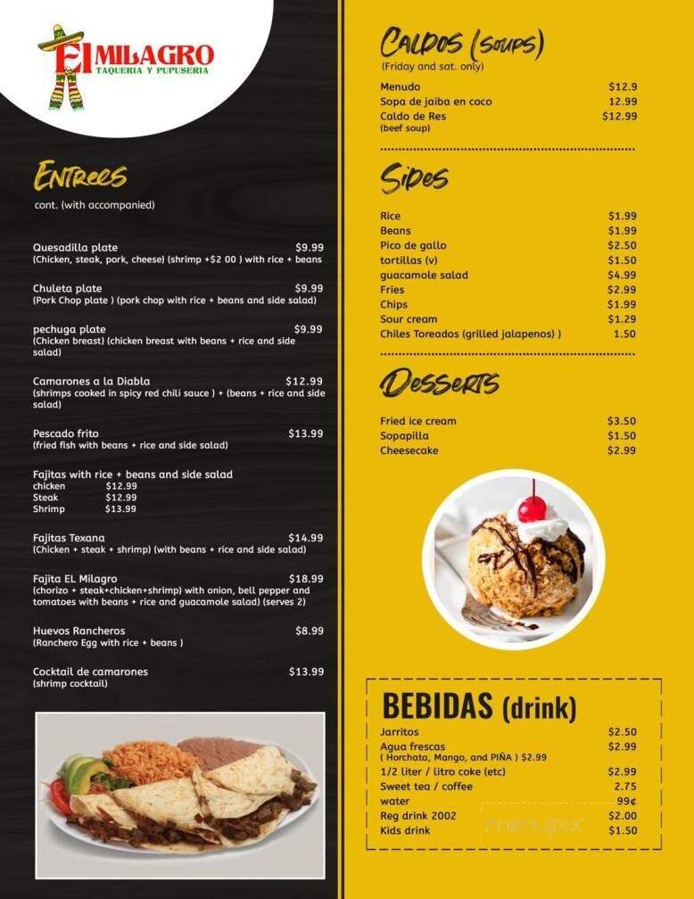 Menu page 2