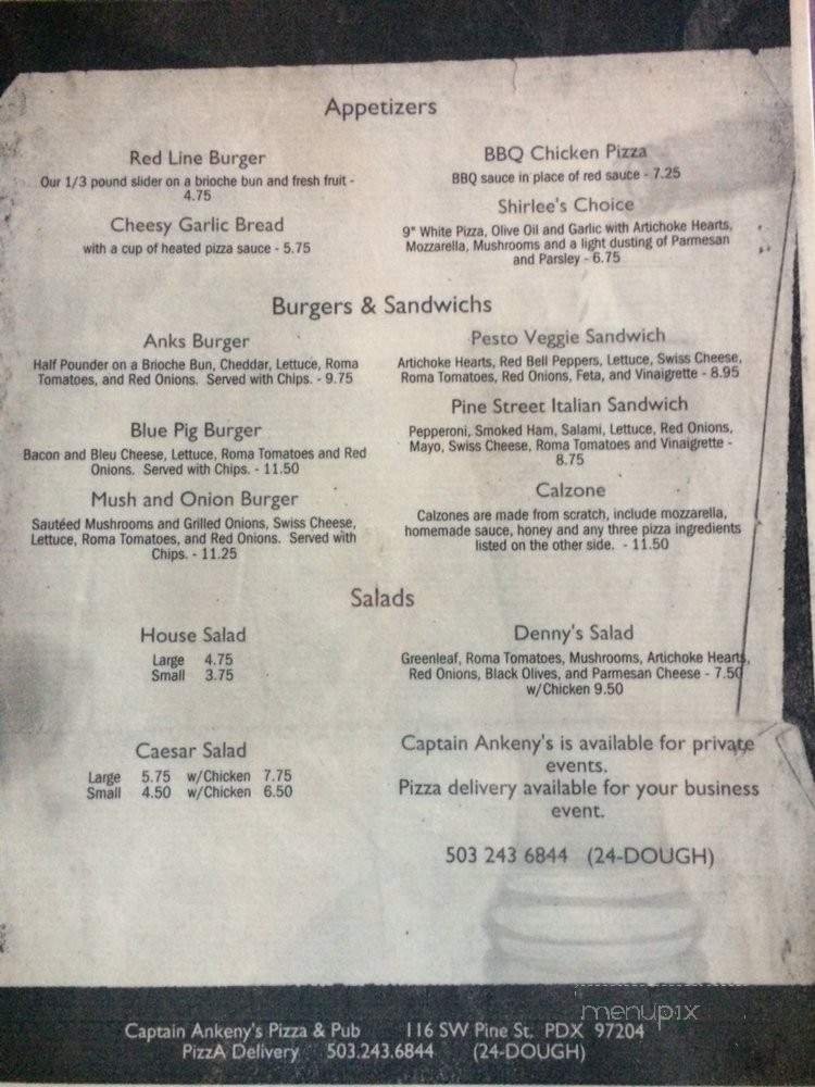 Menu page 2