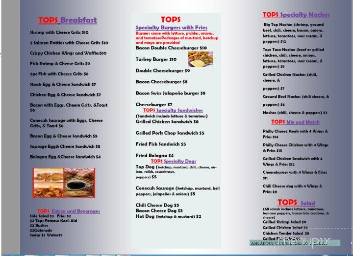 Menu page 2