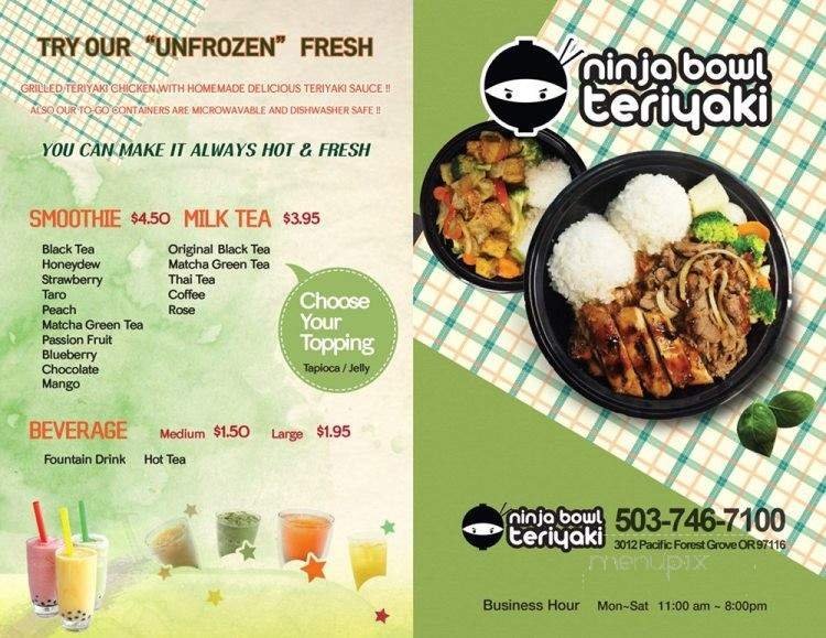 Menu page 2