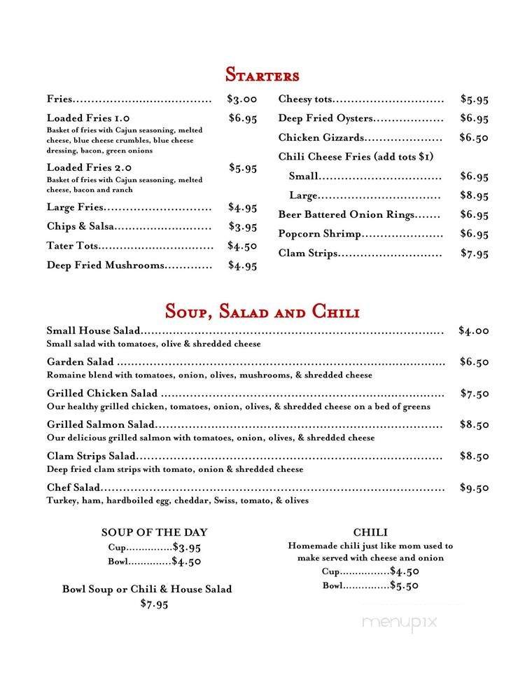 Menu page 2