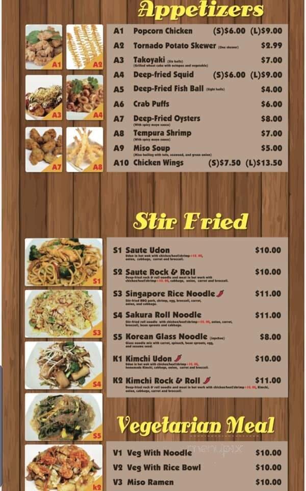 Menu page 2