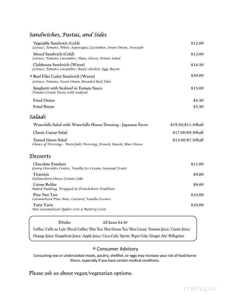 Menu page 2