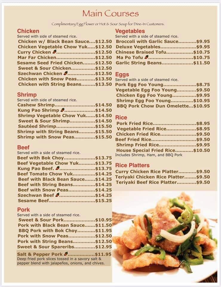 Menu page 2
