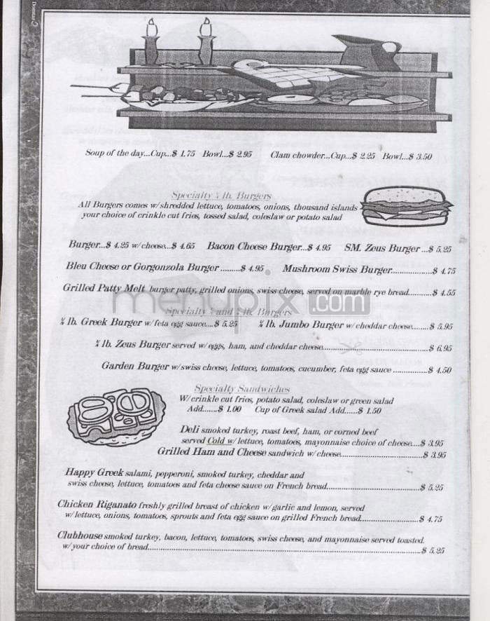 Menu page 2