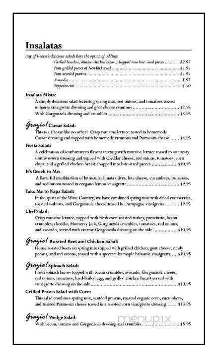 Menu page 3