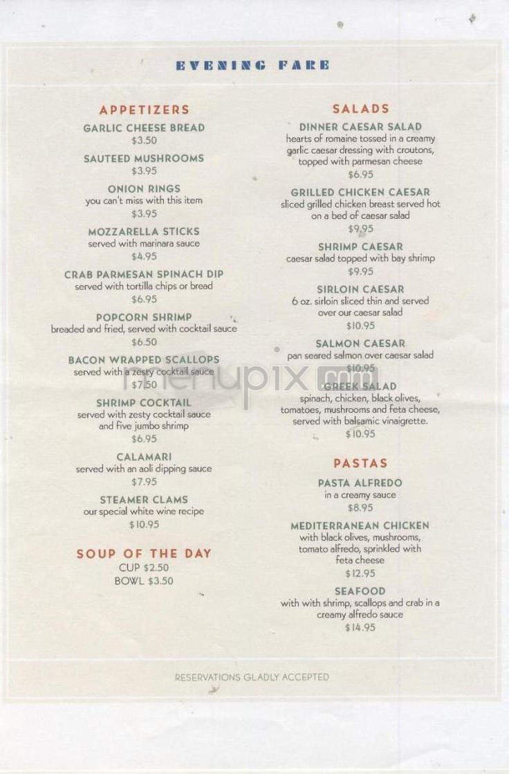 Menu page 2