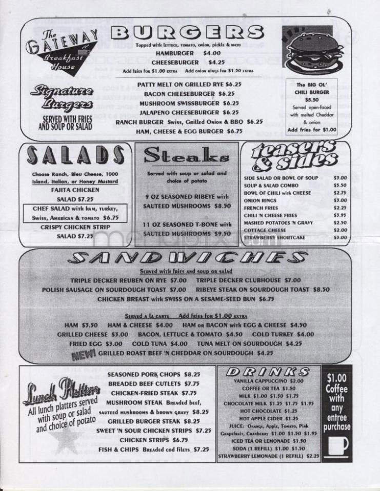 Menu page 2