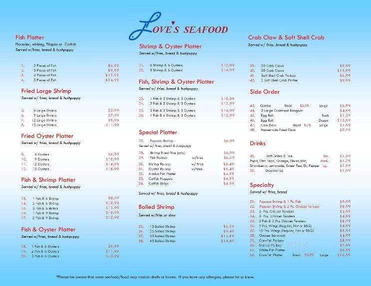 Menu page 2