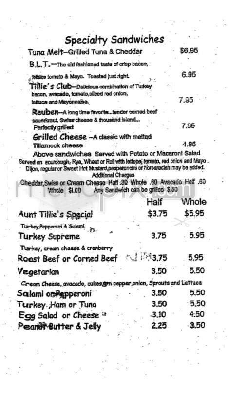 Menu page 2