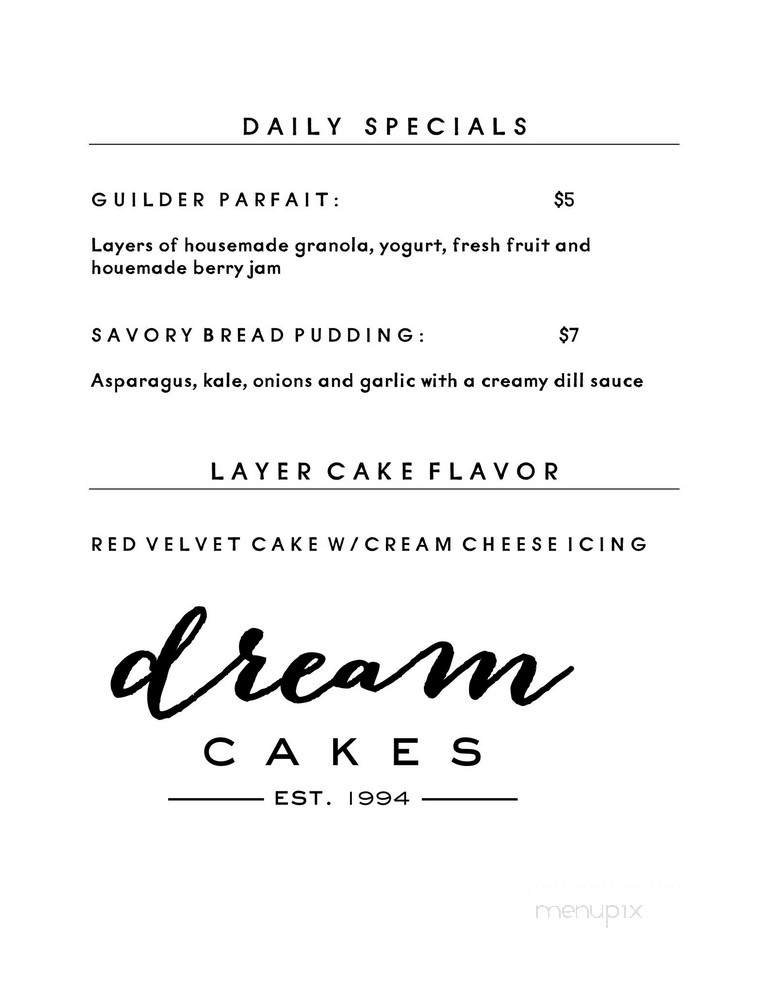 Menu page 2