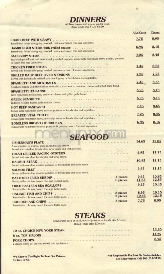 Menu page 2