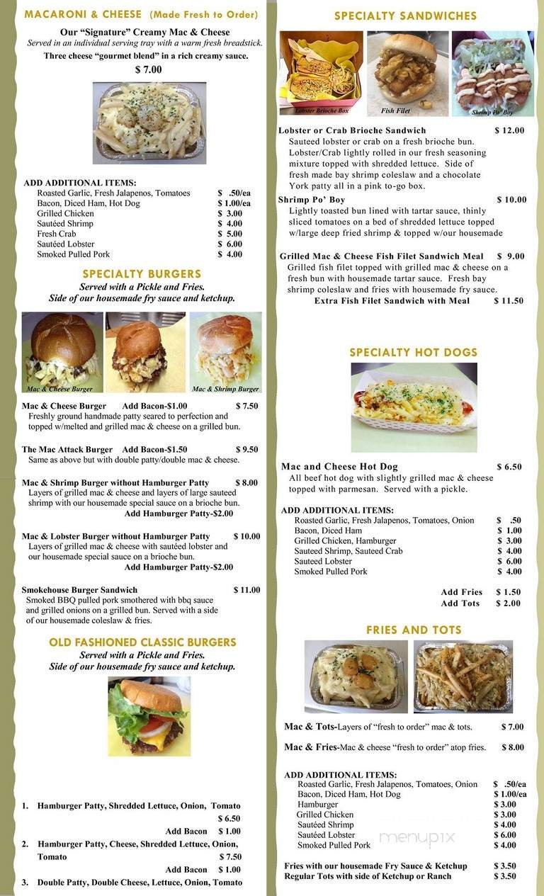 Menu page 2