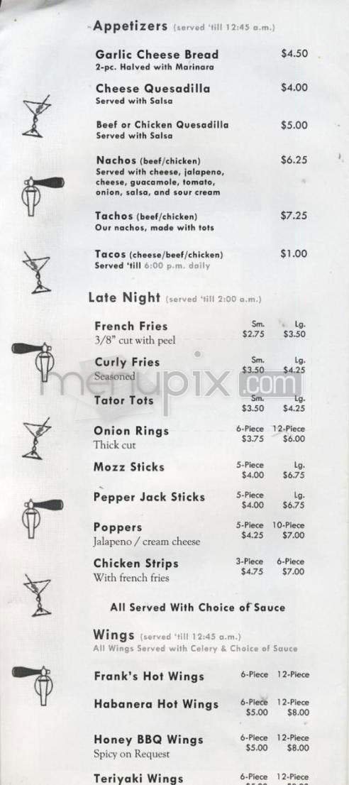 Menu page 2