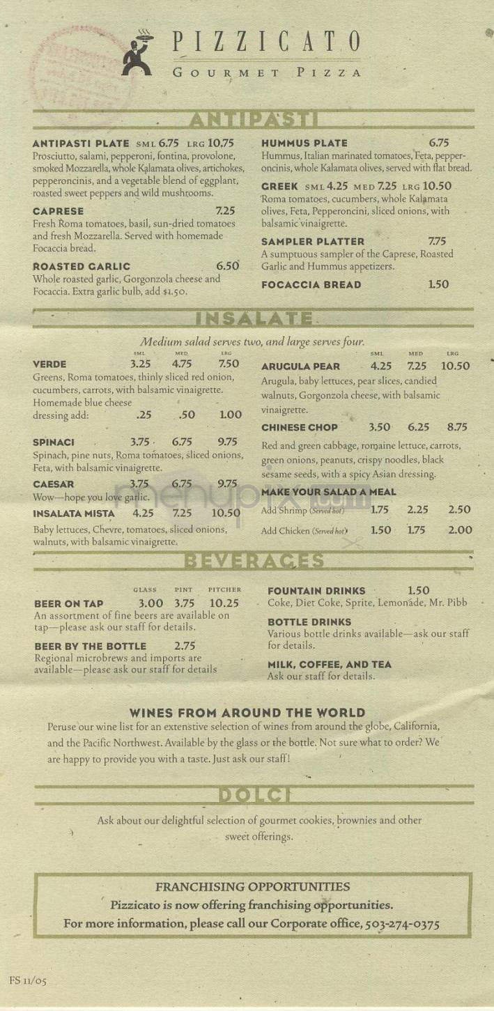 Menu page 2