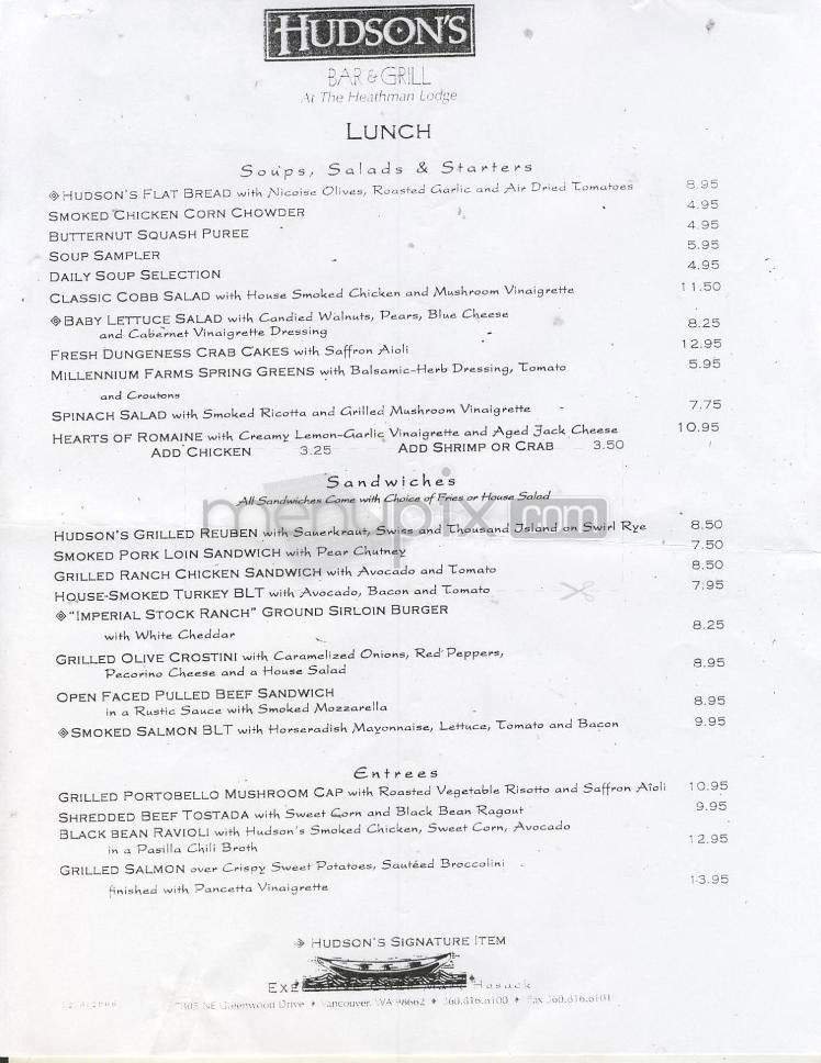 Menu page 2