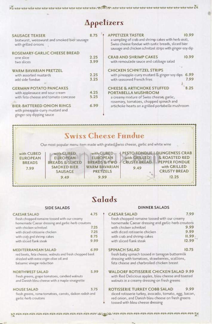 Menu page 2