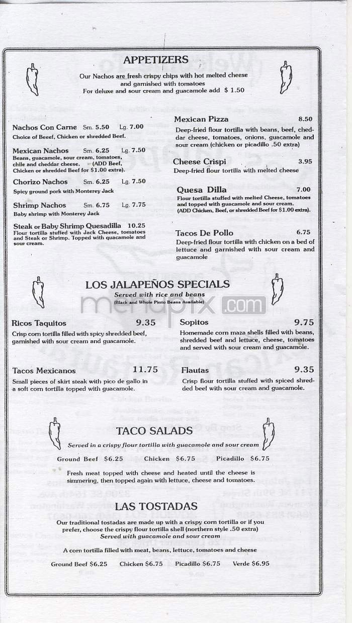 Menu page 2