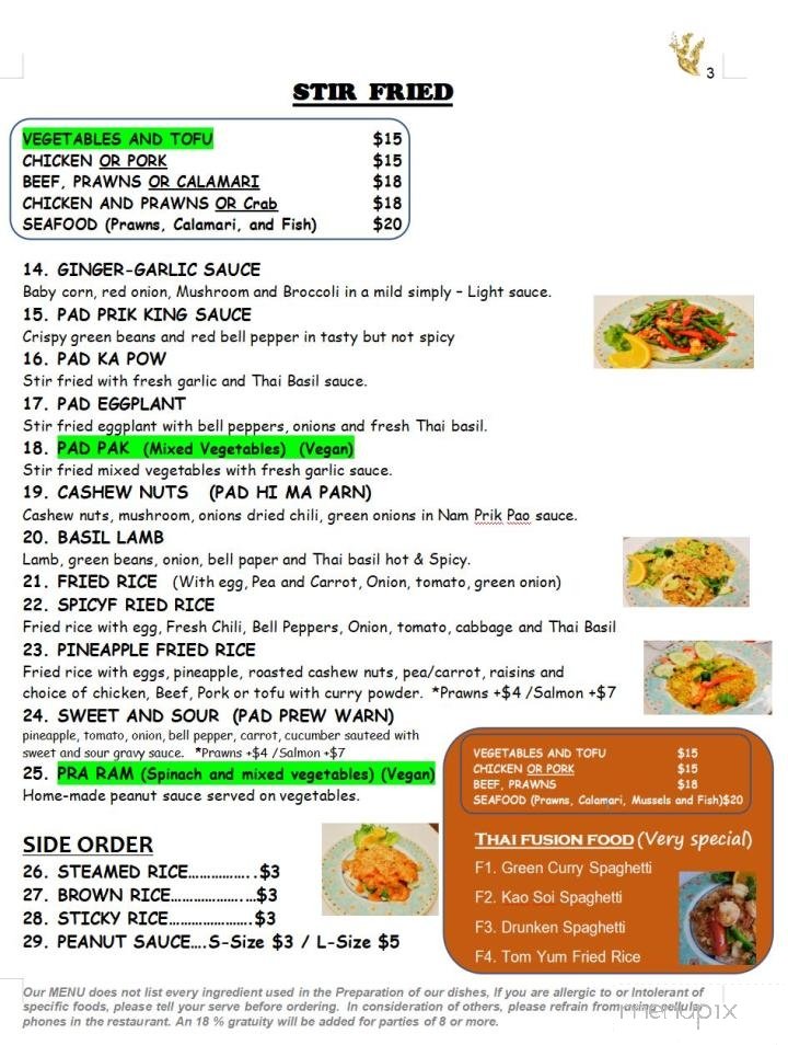 Menu page 4