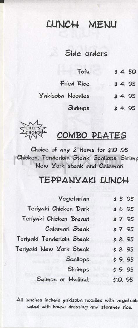 Menu page 2