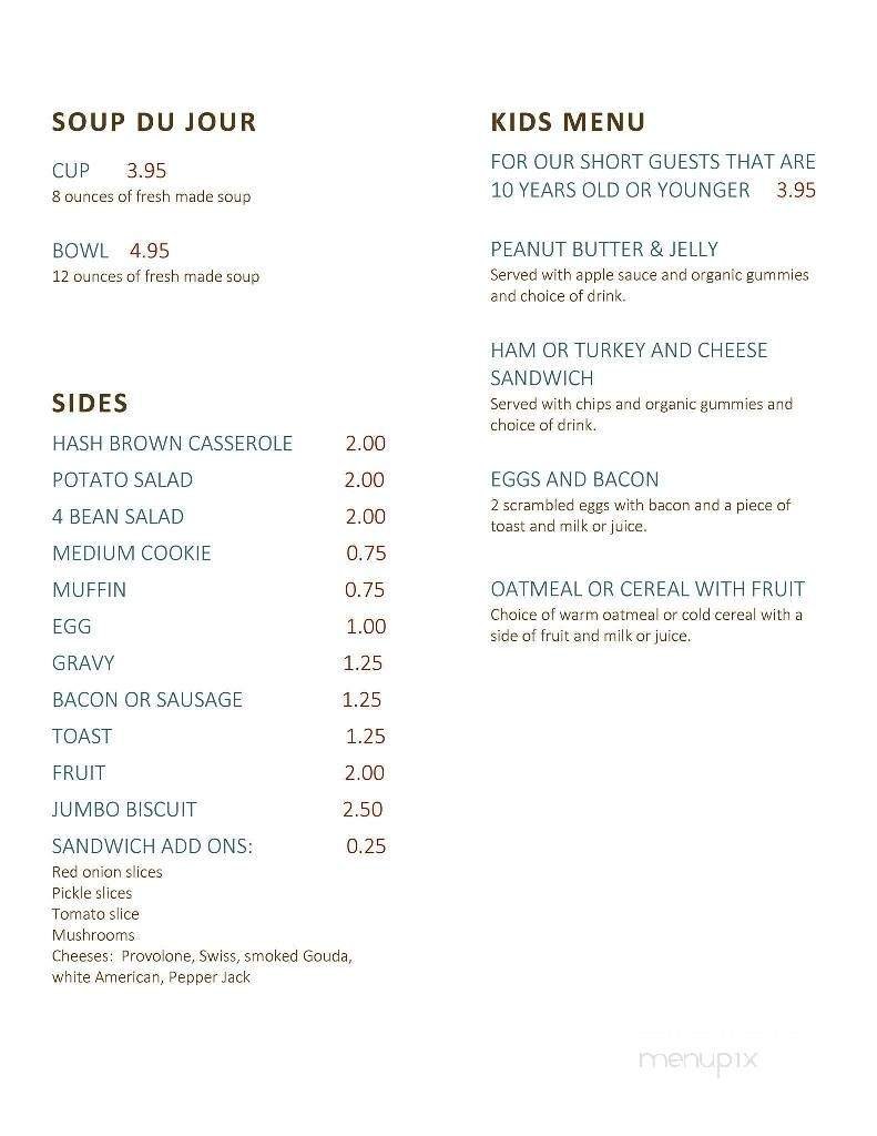 Menu page 4