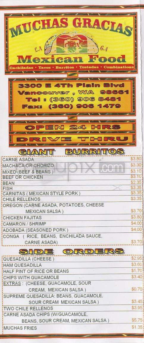 Menu page 2