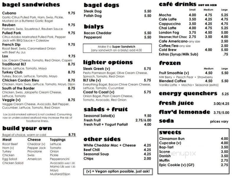 Menu page 2