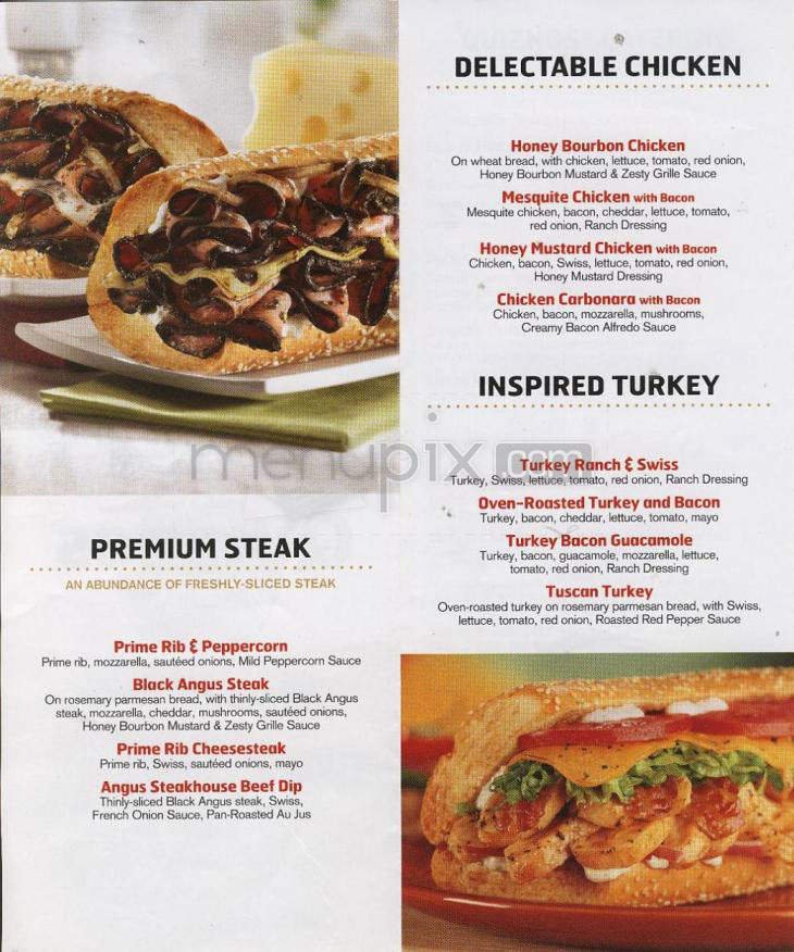 Menu page 2