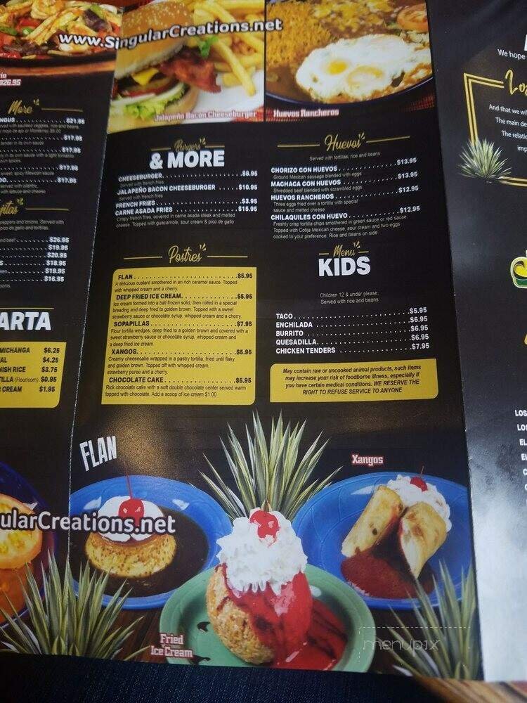 Menu page 2
