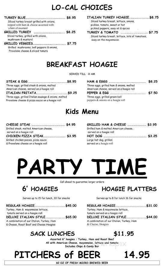 Menu page 2