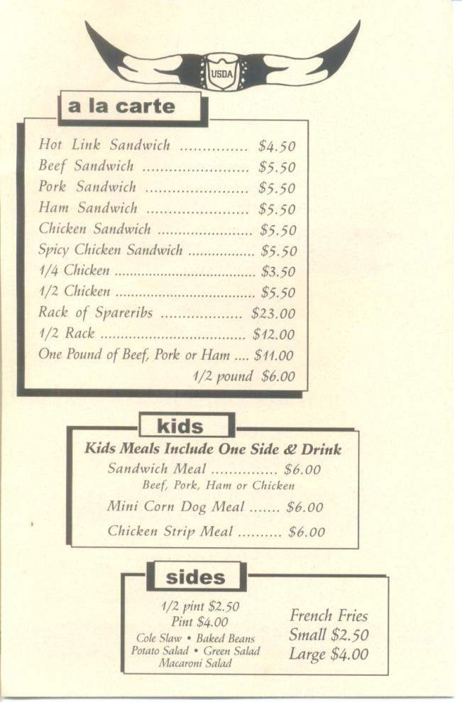 Menu page 2
