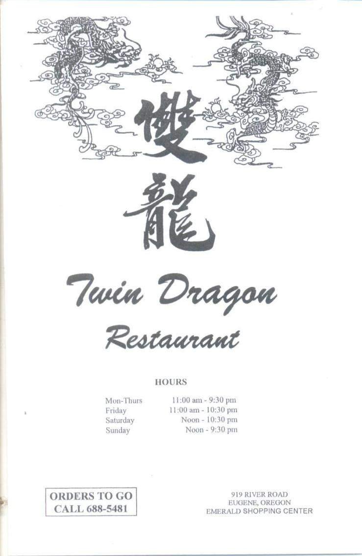 Menu page 1