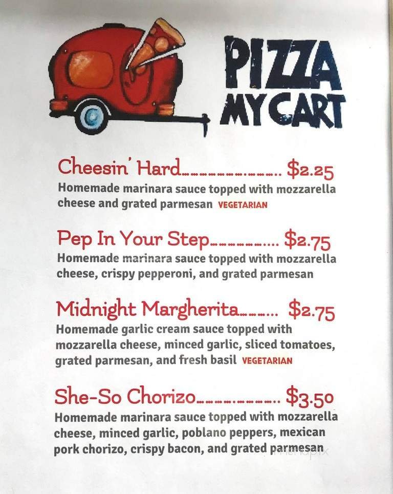 Menu page 1