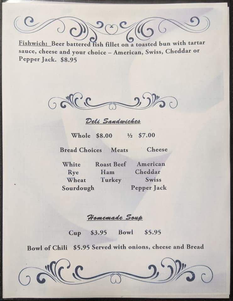 Menu page 2