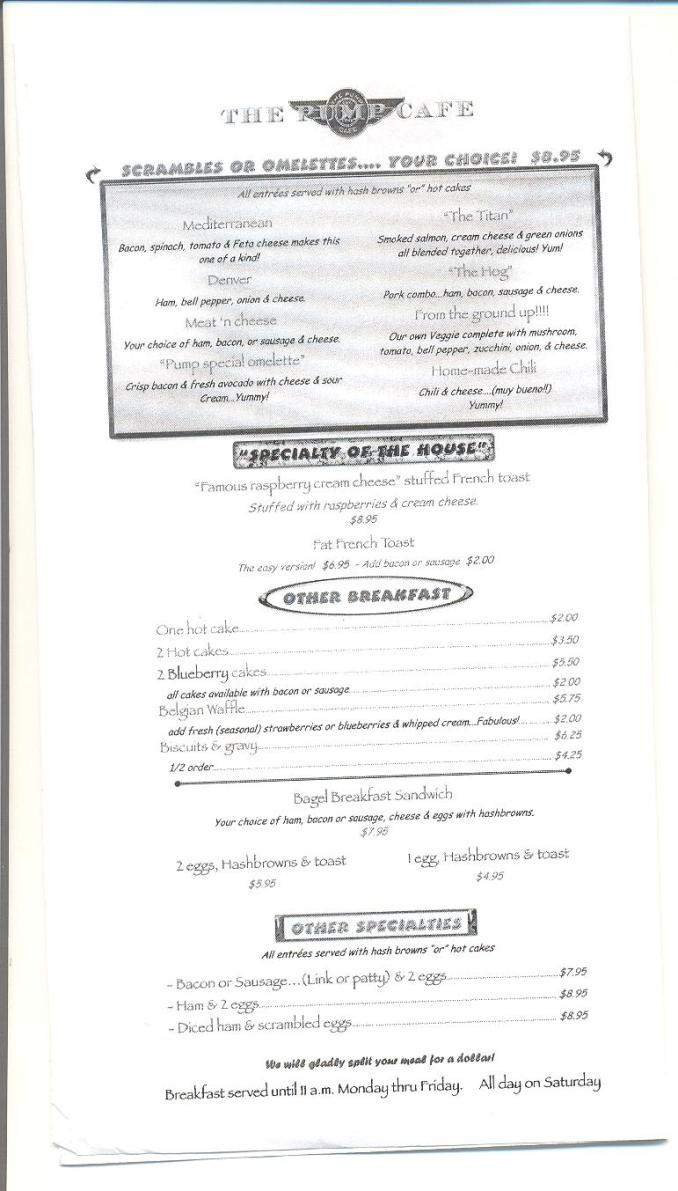 Menu page 2