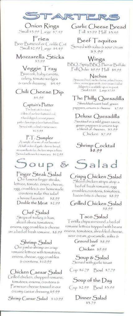 Menu page 2